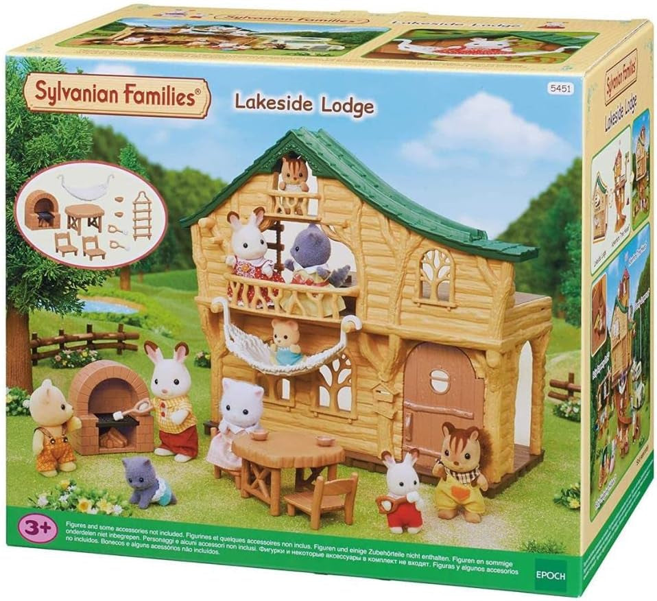 Sylvanian Families 5451 Lake House - Hrací sada domeček pro panenky
