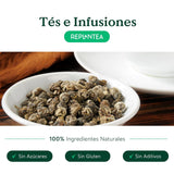 Bio čaj Jasmin Dragon Pearls (100 g) | Prémiový zelený čaj ve formě ručně rolovaných jasmínových perel | Čajová specialita s jemnou květinovou vůní | PŘESADIT