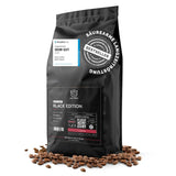 KING'S COFFEE - BLACK EDITION - 1 kg Intense smetanová zrnková káva - Káva s nízkou kyselostí - Malá dávka pražená z Itálie - Silná zrna Arabica Espresso (směs) pro plně automatické a portafiltrační stroje