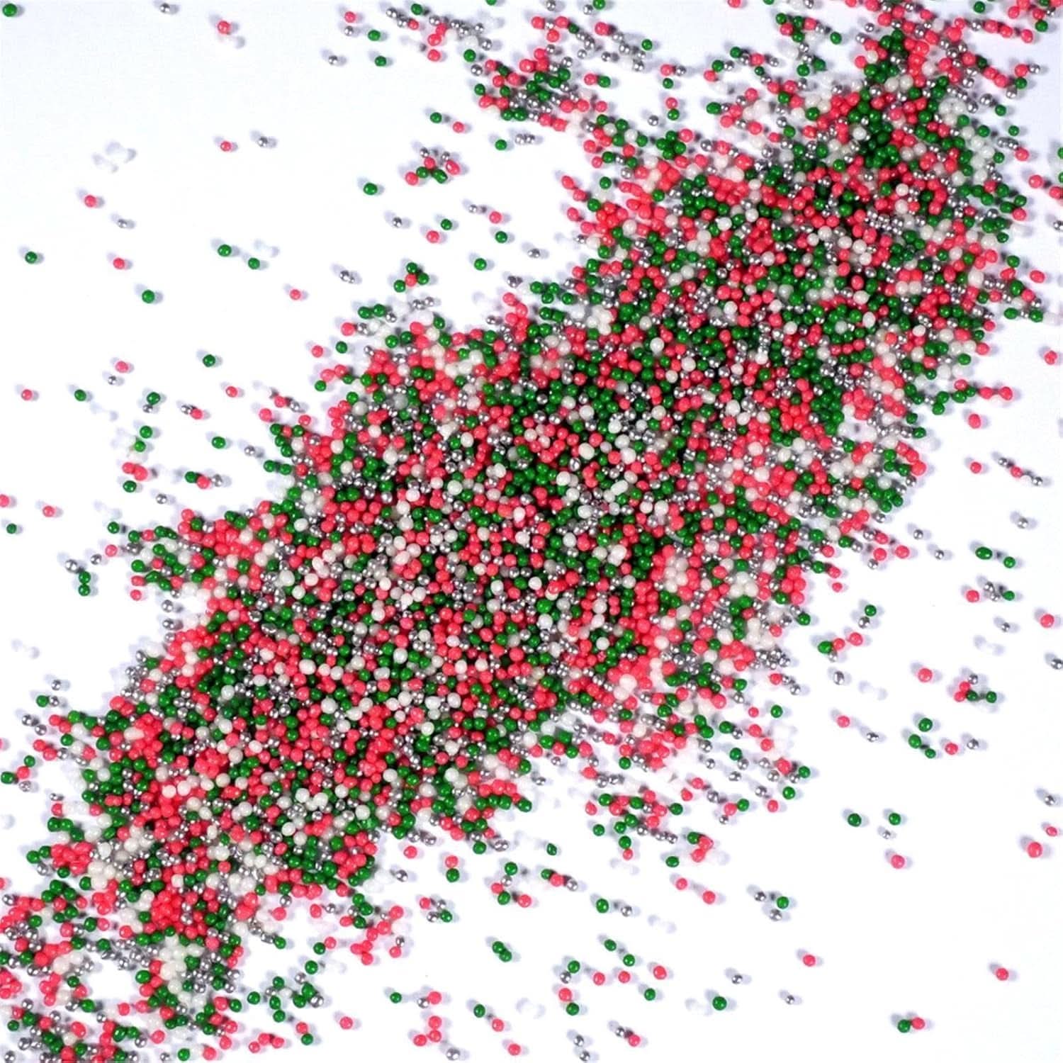 Sprinkle Hero Nonpareille Twinkle Christmas, 40 gramů Sprinkles Naty Shop