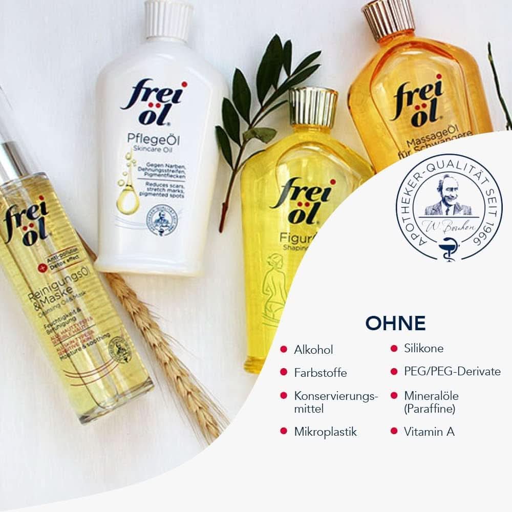 Frei Öl Tělový olej s anticelulitidním účinkem, 125 ml Sprcha a koupel Naty Shop