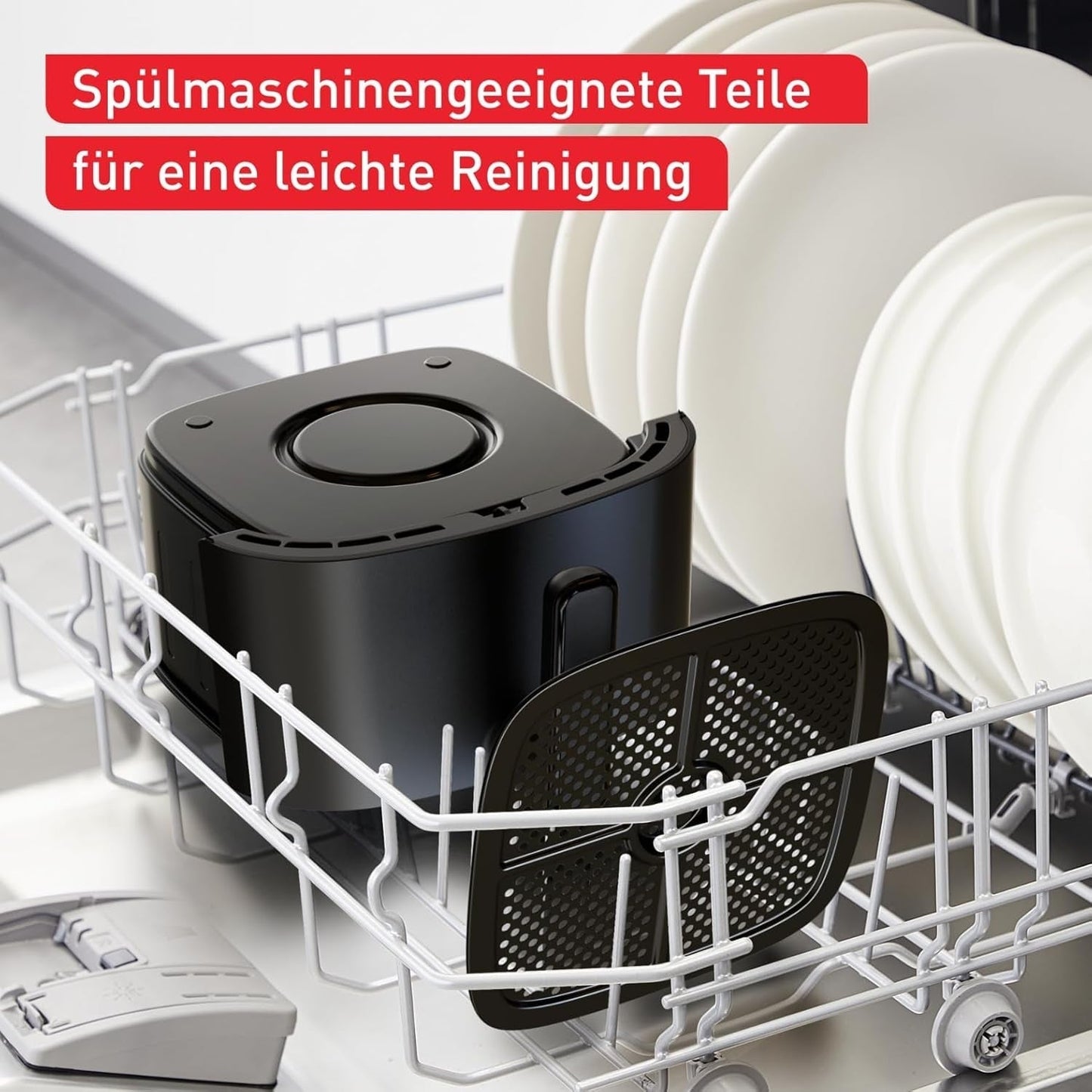 Tefal Easy Fry Max EY2458, 5 litrů, horkovzdušná fritéza, 10 automatických programů vaření, digitální dotykový displej Spotřebiče Naty Shop