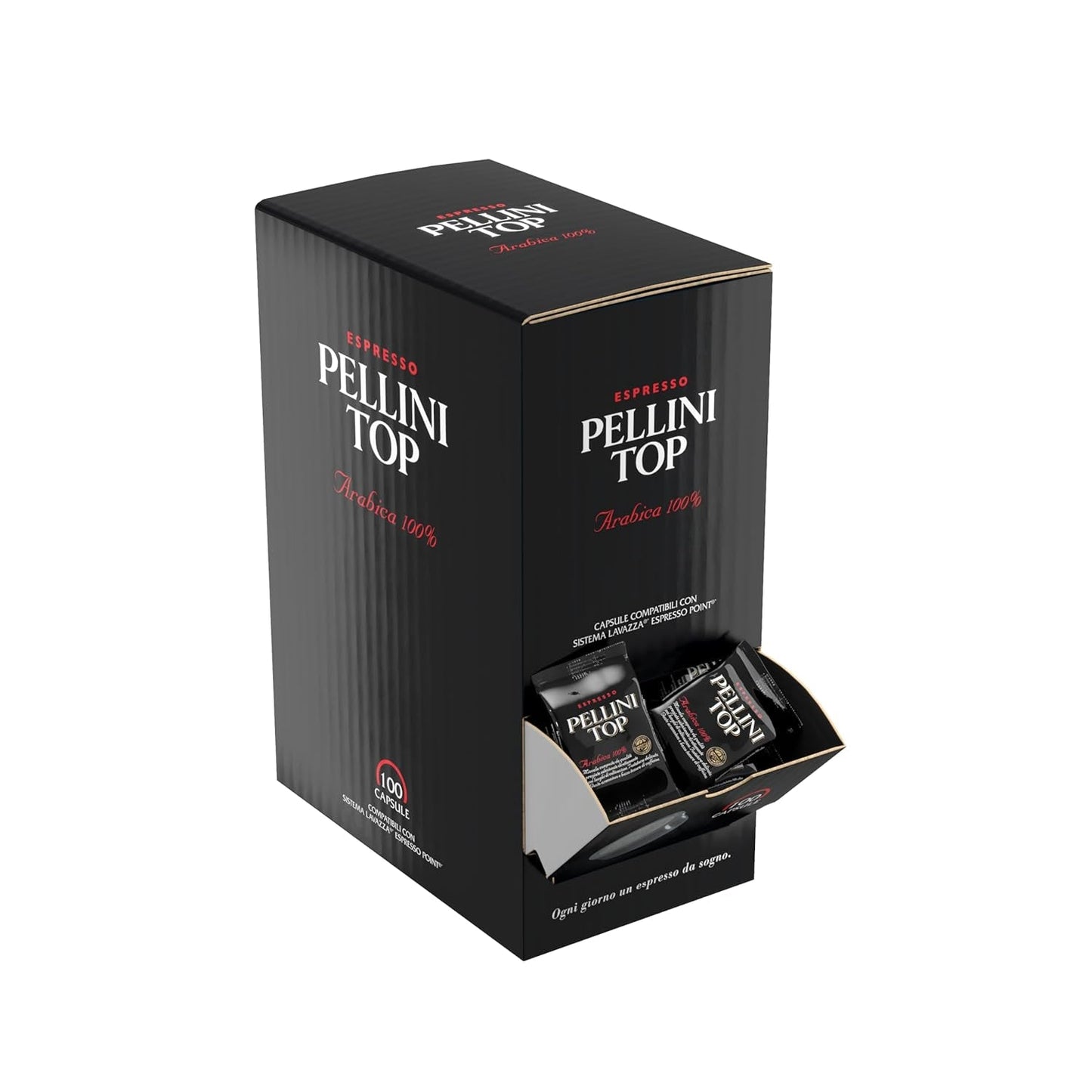 Espresso Pellini Top Arabica 100%, FAP Kapseln, balení 100 Kapsel