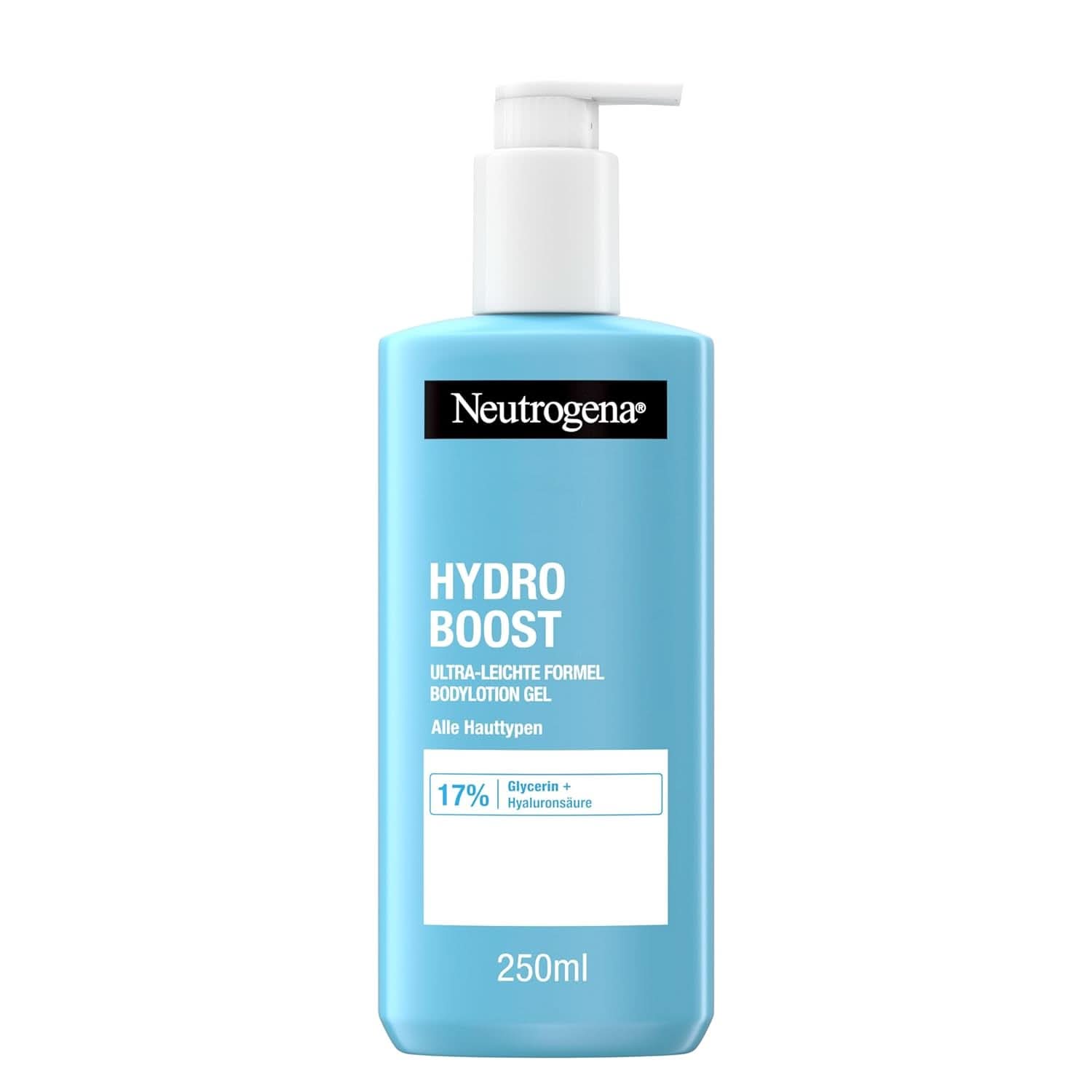 Neutrogena Hydro Boost Ultra-Light Formula Bodylotion Gel pro jemnou pokožku, 250 ml Kosmetika a kosmetika Naty Shop