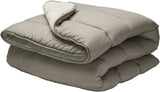 Pikolin Home - Oboustranná přikrývka 300 G - Dvoubarevná severská výplň - Do postele 90 - pohodlná, teplá, prodyšná, zelená, 150 X 220 cm Peřiny a přikrývky Naty Shop Polštář Mole 90 - 150X220Cm