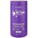 BLONDE BONDOX HAIR TREATMENT 1kg Professional Purple Heat Mask - Olivový olej - obnovuje elasticitu a pružnost vlasů, zjemňuje, hydratuje a dodává lesk Naty Shop Hair Mask Výchozí název
