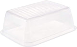 Kekeeper sada 3 dóz na potraviny, 3 x 1,25 l, 20,5 x 15,5 x 6,5 cm, Fredo Fresh, průhledná modrá Dózy na potraviny Naty Shop