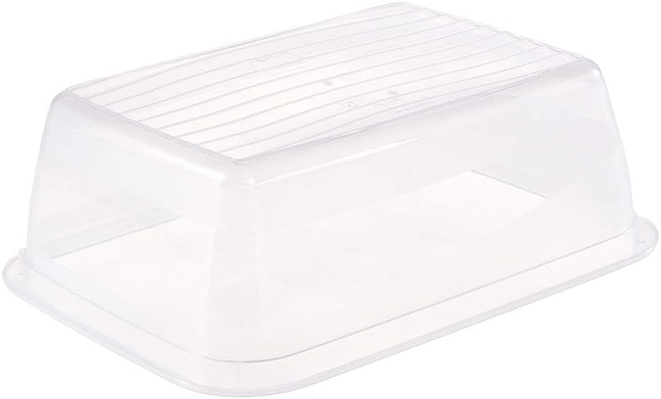 Kekeeper sada 3 dóz na potraviny, 3 x 1,25 l, 20,5 x 15,5 x 6,5 cm, Fredo Fresh, průhledná modrá Dózy na potraviny Naty Shop