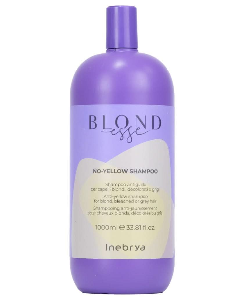 Inebrya BLONDesse Žlutý šampon, 1000 ml Sprcha a vana Naty Shop