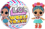 LOL Překvapení! World Travel Tots – Módní panenka s 8 překvapeními – Tajná zpráva, móda, doplňky a další – sběratelský, náhodný sortiment – ​​dárek pro děti od 4 let