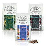 Caffè Corsini - Kaffeebohnen 3x250g Compagnia Dell'Arabica Set Guatemala/Äthiopien/El Salvador, Einzelner Ursprung, celkem 750g