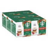 STARBUCKS Hazelnut Macchiato od Nescafé Dolce Gusto, Dunkle Röstung, Kaffeekapseln 6 x 12 (72 kapsel)