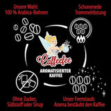 Caffeefee Belgické vafle Bohnen, 250 g, aromatisierter Röstkaffee