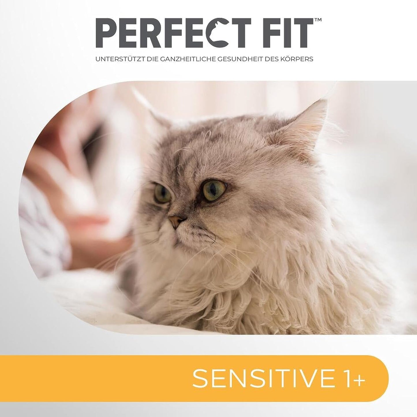 Mokré krmivo pro kočky Perfect Fit Sensitive 1+ s kuřecím masem v omáčce, 12 sáčků, 12 x 85 g - Prémiové vlhké krmivo pro citlivé kočky od 1 roku, bez pšenice a sóji, pro podporu trávení