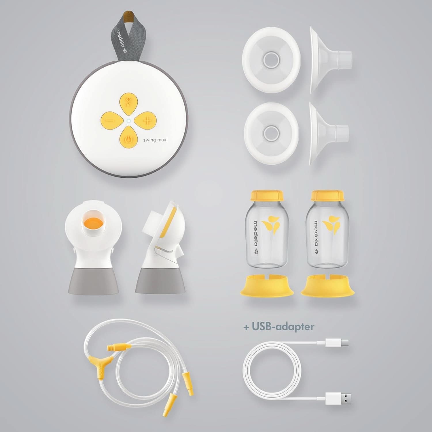 Manuální odsávačka mléka Medela Harmony - Kompaktní švýcarský design se štíty Personalfit Flex a technologií Medela 2-Phase Expression Příslušenství Jídlo a kojení Bebe Naty Shop