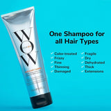 Wow Color Shampoo, šampon pro péči o barvené vlasy bez silikonů a sulfátů, 250 ml Sprcha a vana Naty Shop