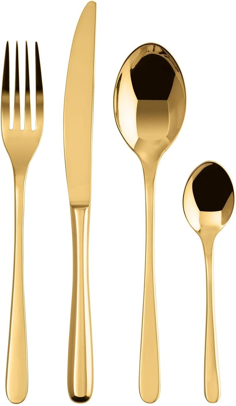 Sambonet 52553G81 - Sada příborů Taste Golden 24 kusů Kitchen Naty Shop