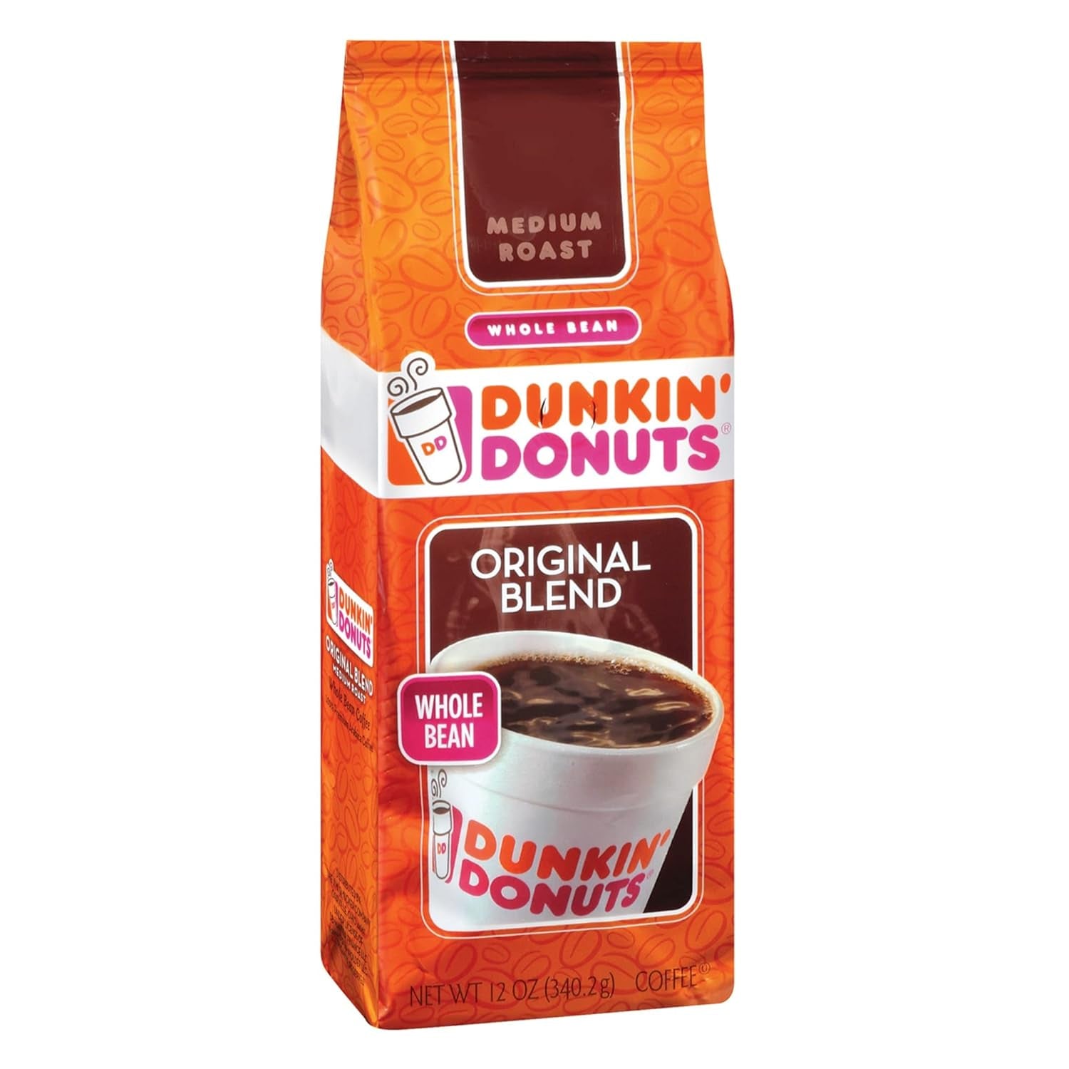 Dunkin Donuts Original Blend Coffee Beans Medium Roast 340 g (Dunkin Donuts Original Blend Coffee Beans Medium Roast)