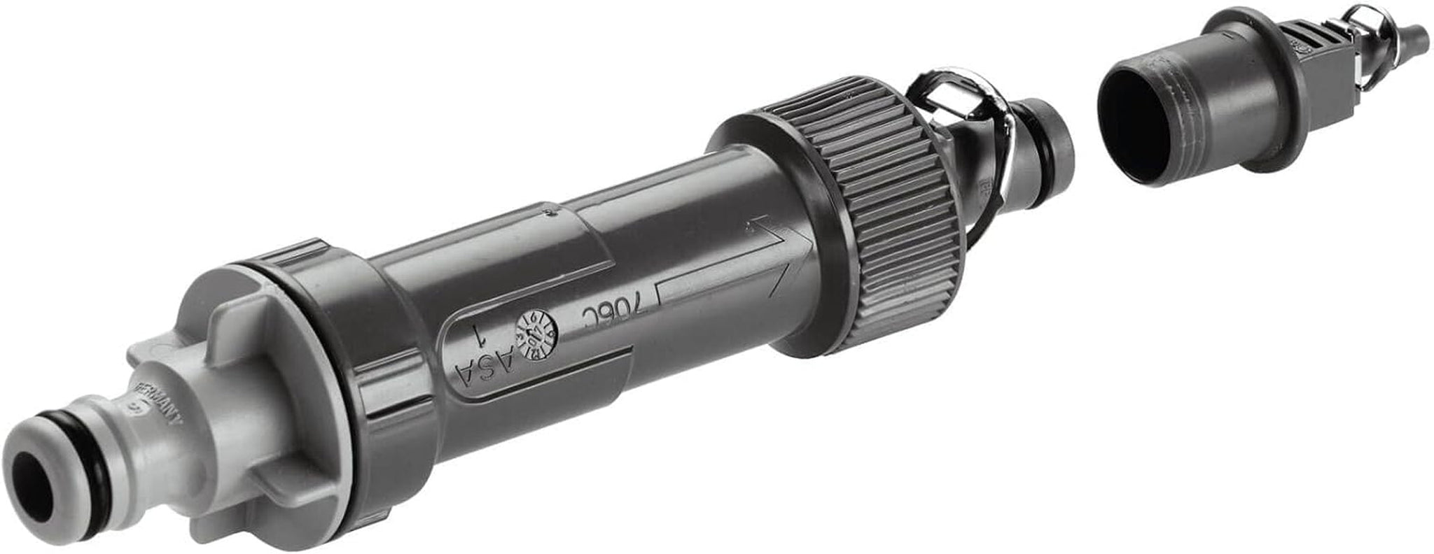 Závlahový systém Gardena Micro-Drip Basic Unit 2000: Základní jednotka pro snížení tlaku, průtok vody cca. 2 000 l/h, technologie rychlého a snadného připojení (1354-20)