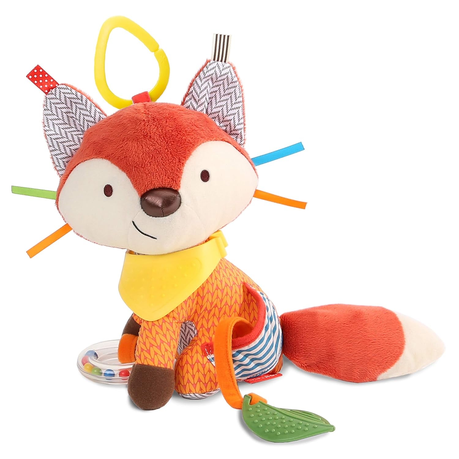 Hračka Skip Hop Bandana Buddies, Plyšová hračka pro miminka a děti, Vícebarevná, Hračky pro slony Naty Shop Fox
