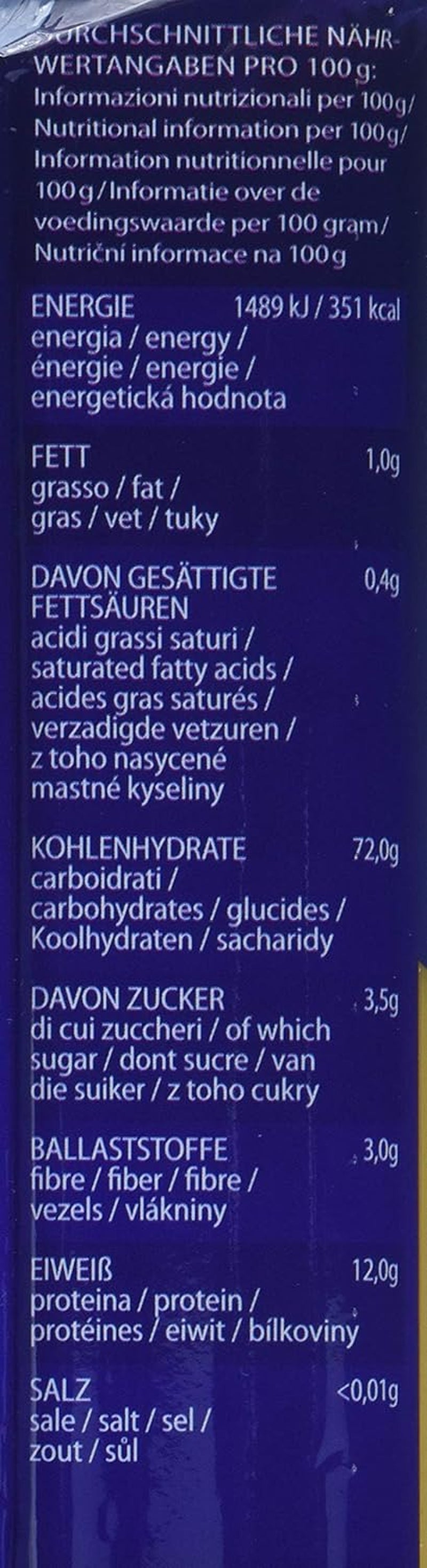 Těstovinové špagety č. 5, balení 20 ks (20 x 500 g)