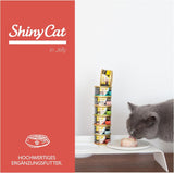 GimCat ShinyCat in Jelly Thunfisch mit Lachs - Nassfutter mit Fisch und Taurin für Katzen - 24 dávek (24 x 70 g)
