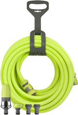 Sada zahradní hadice Quick Connect, 1/2 palce x 50 stop, odolná, lehká, vhodná pro pití – hfzg12050qn