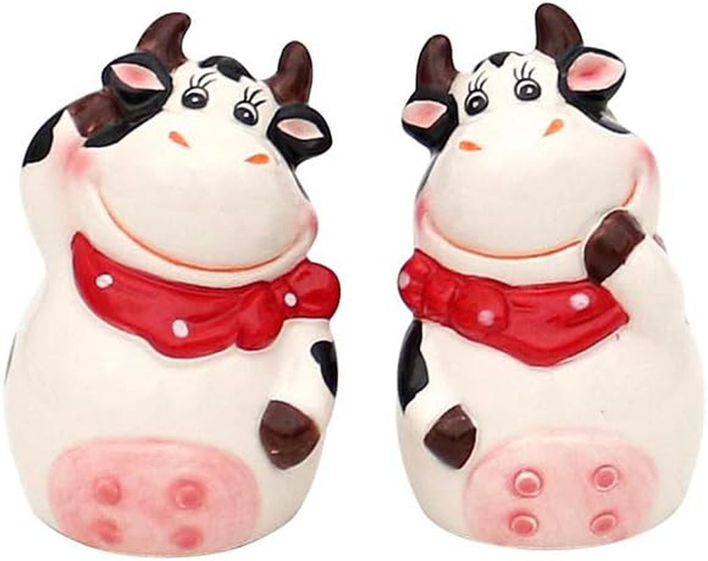 Dekohelden24 kravský keramický úložný box, cca. 12 x 11 x 20,5 cm, 20 boxů na skladování potravin Naty Shop Sada 2 ks