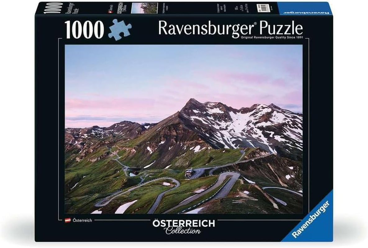 Puzzle Ravensburger 88195 88195-Großglockner Hochalpenstraße-1000dílné puzzle pro dospělé a děti od 14 let Puzzle Naty Shop Nový design