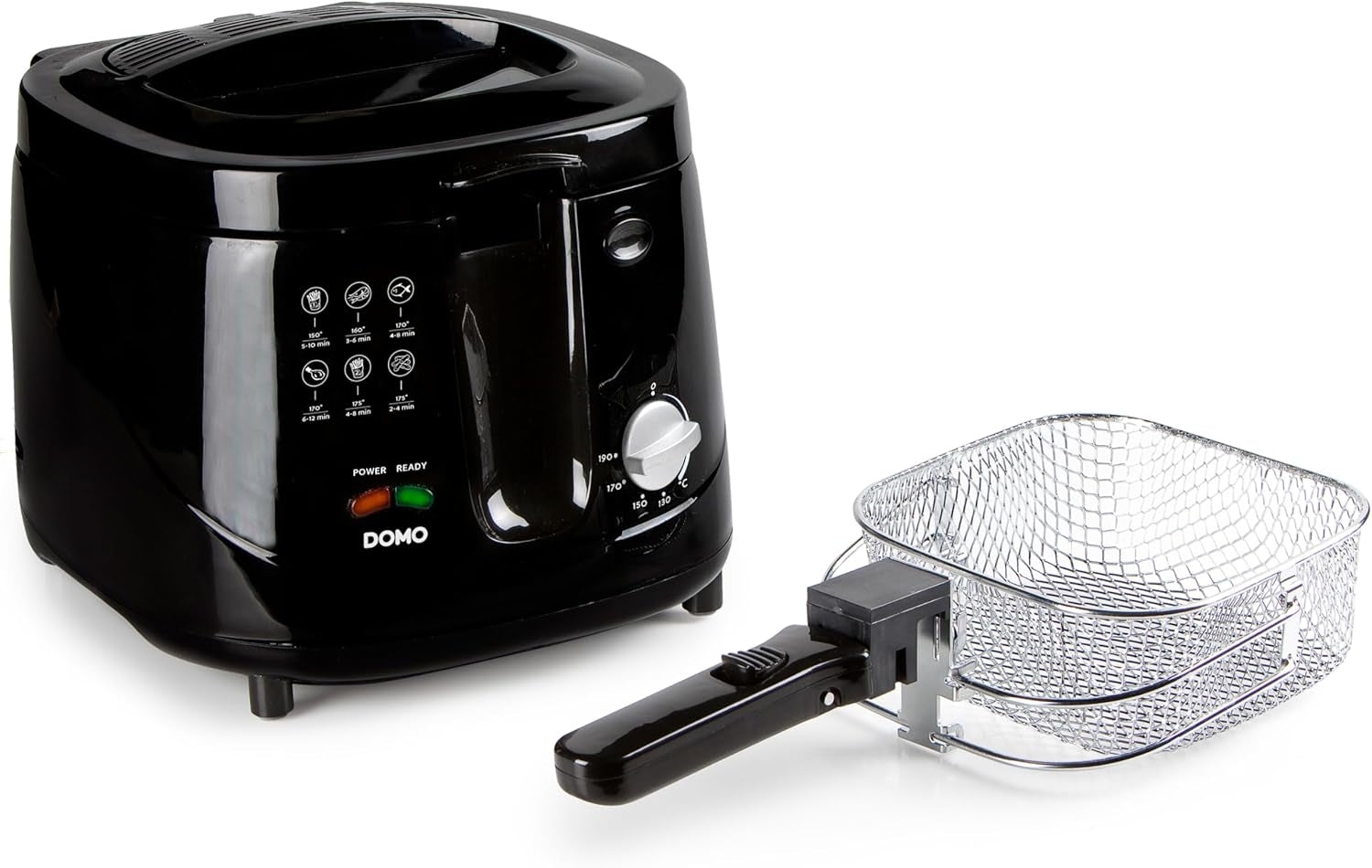 Fritéza Domo B-Smart DO461FR, černá, 2,5 litru Spotřebiče Naty Shop