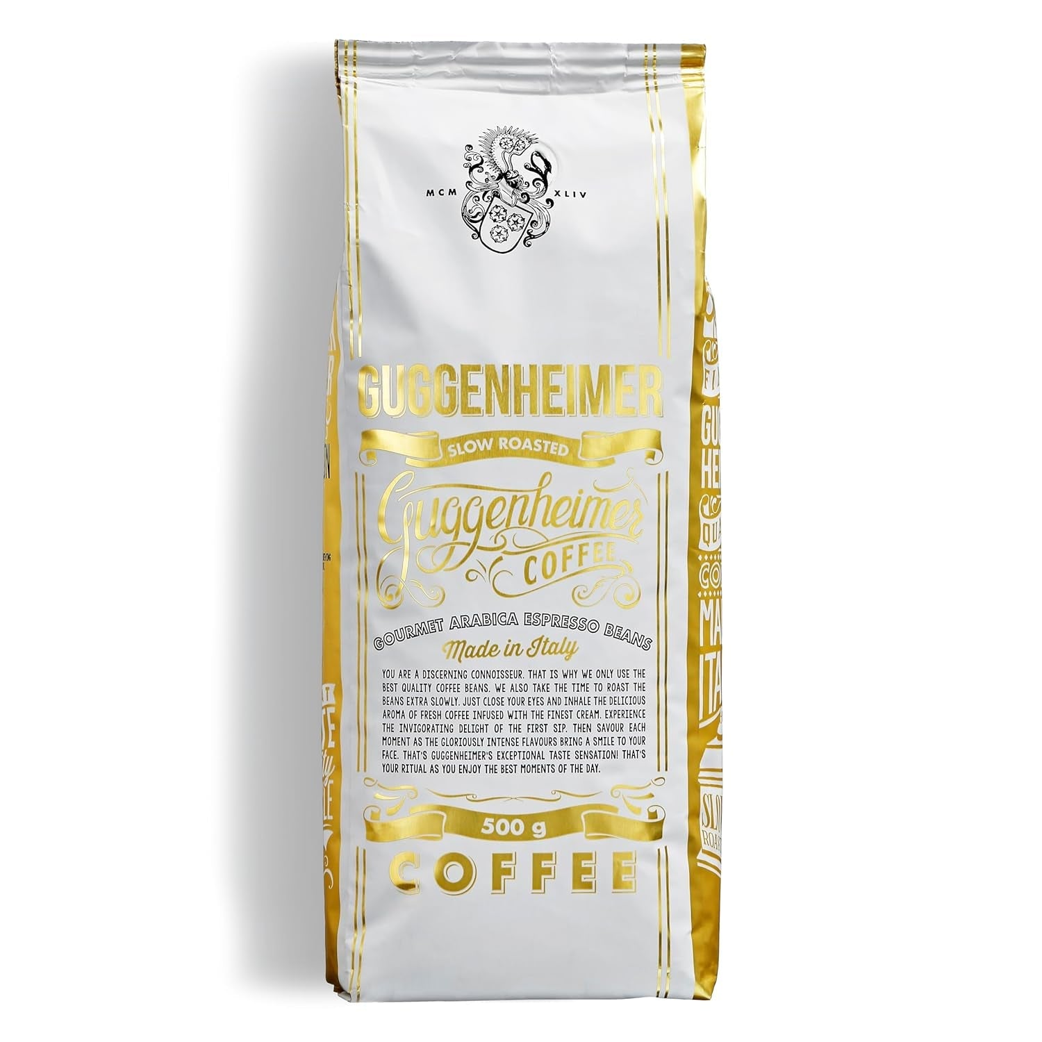 | Vzorové balení zrnkové kávy 1 kg | Supreme 500g a Gourmet Arabica 500g | Nízká kyselost | Jemný krém | Nejlepší espresso pro plně automatické stroje | Sada na degustaci kávy