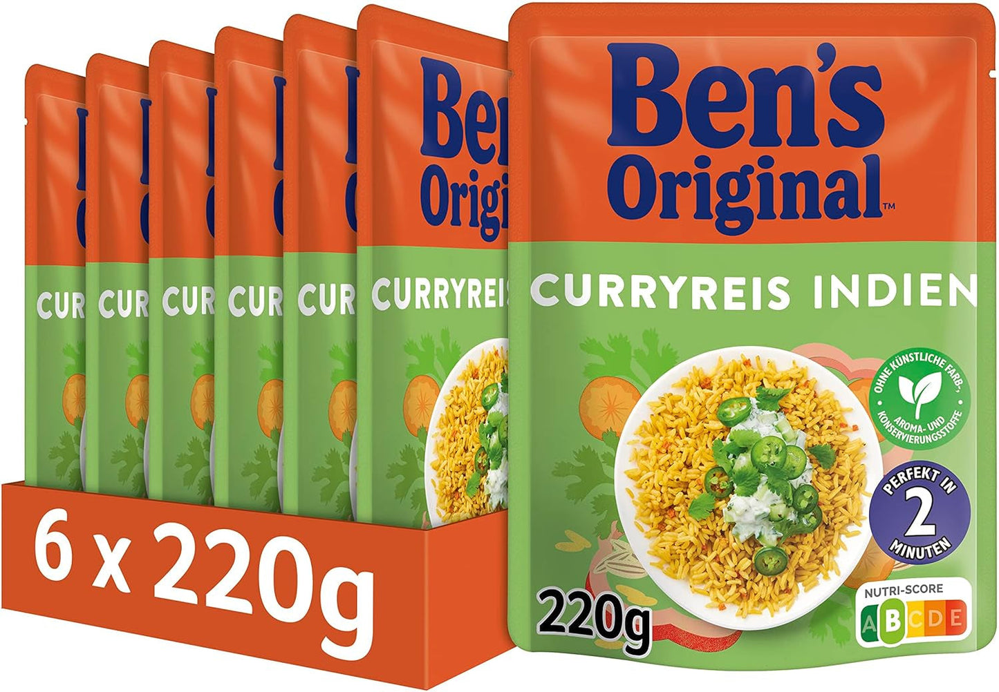BEN'S ORIGINAL™ Mexická expresní rýže 6 x 220 g