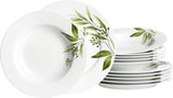 Jídelní servis Ritzenhoff & Breker Evora, 12 kusů, porcelán, bílá