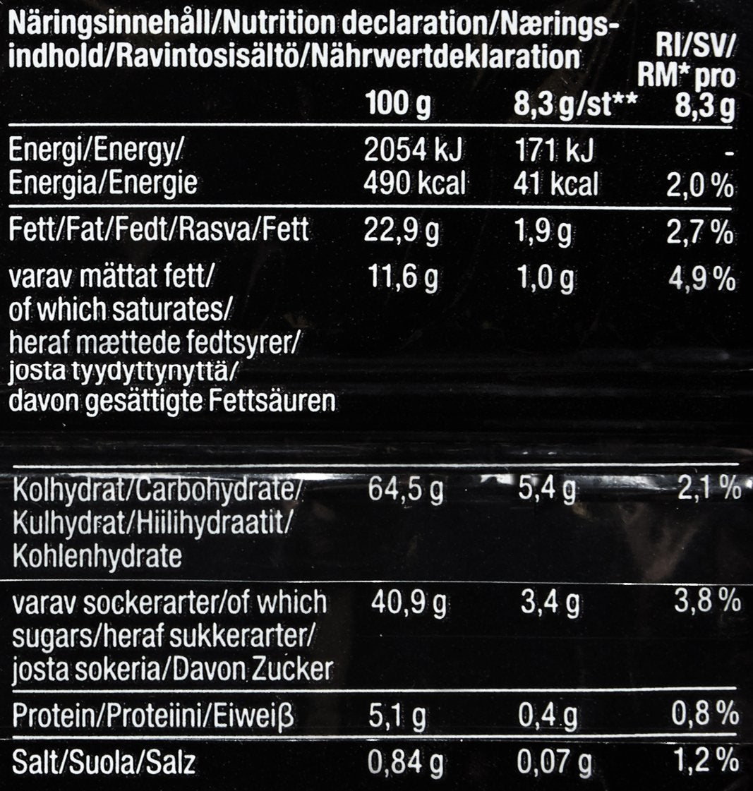 Švédské ovesné krekry Gille, 150 g (1 balení)