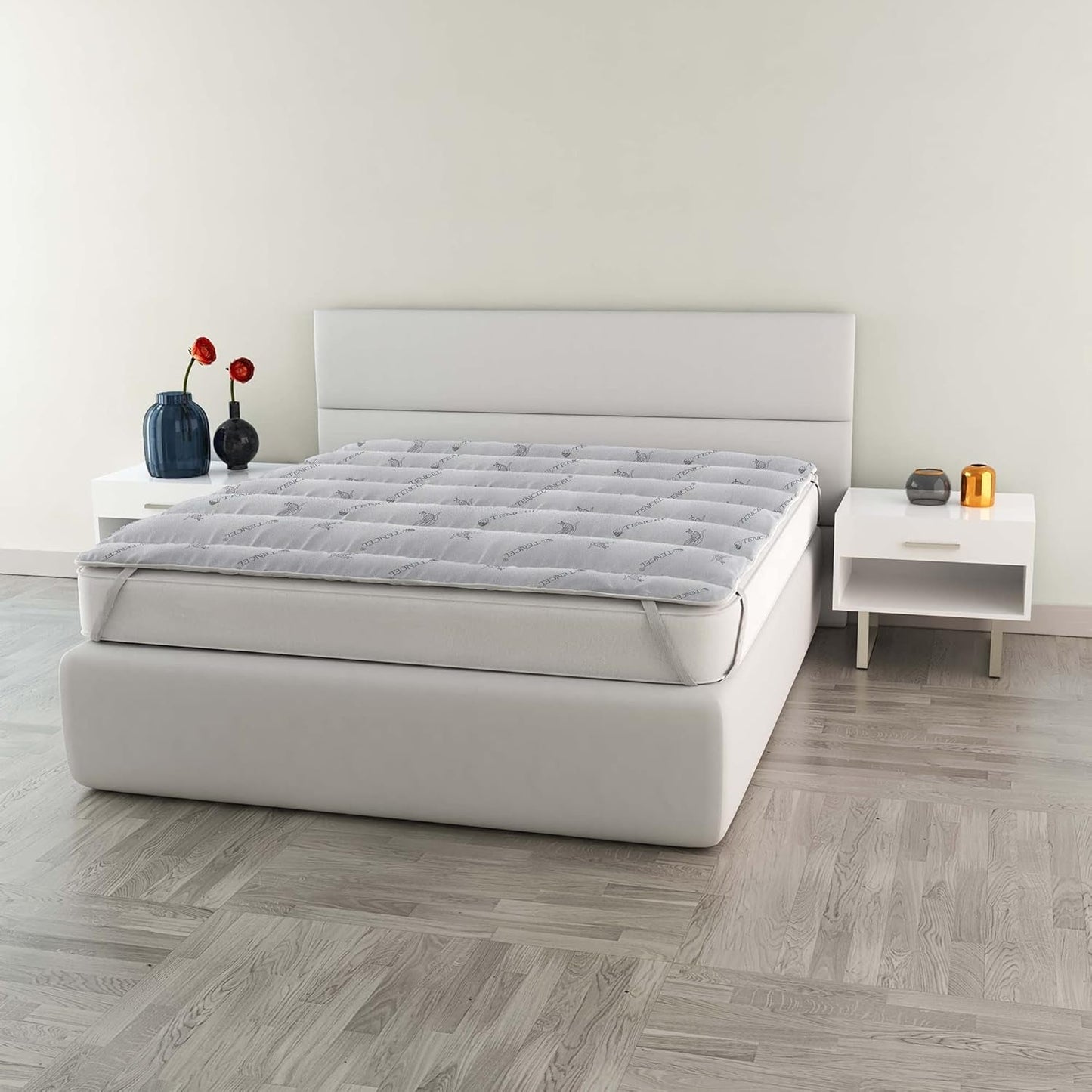 MB Home Italia, Topper, Thermocontrol, Double 160X195 Cm Peřiny a přikrývky Naty Shop Double 160X195 Cm Tencel