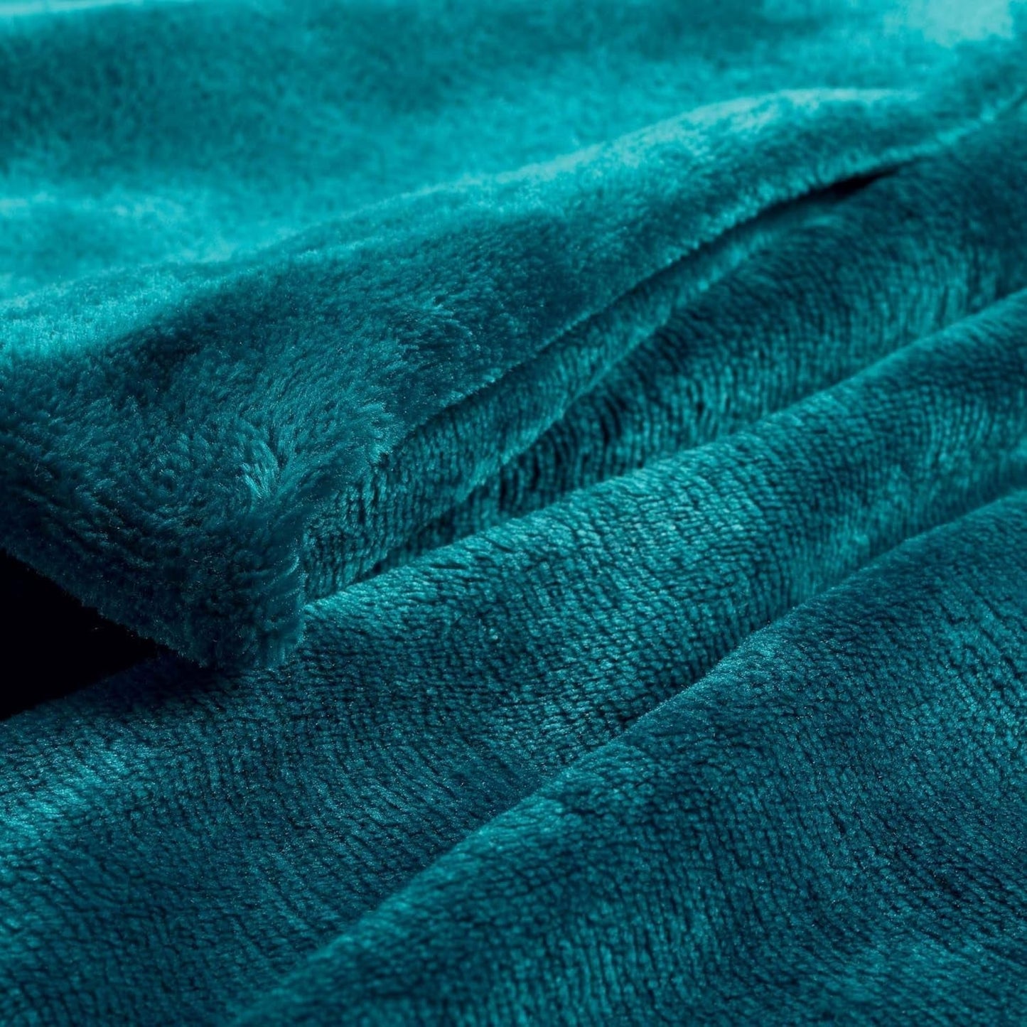 Douceur D'Intérieur FLANOU Plaid, Polyester, Modrá, 125 X 150 Cm Přikrývky a přikrývky Naty Shop