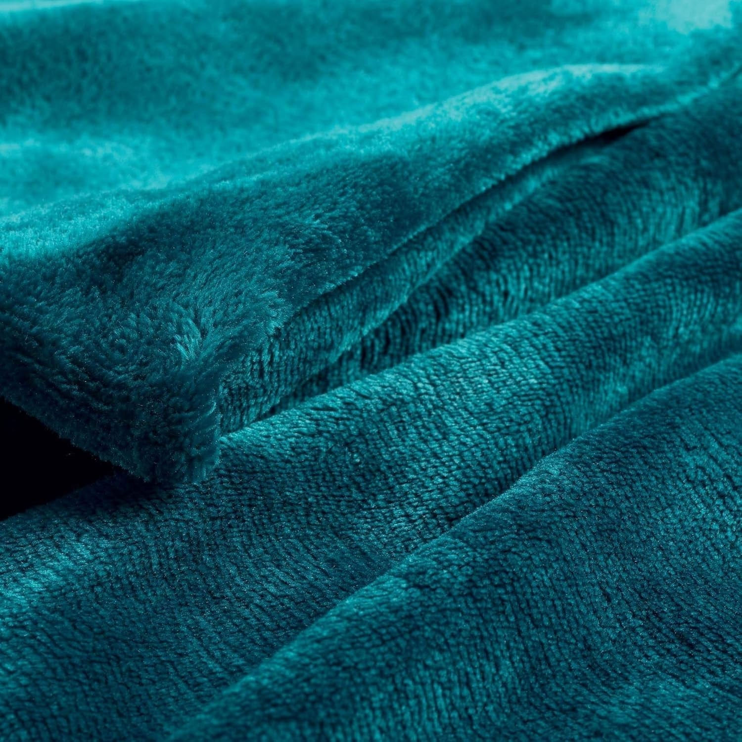Douceur D'Intérieur FLANOU Plaid, Polyester, Modrá, 125 X 150 Cm Přikrývky a přikrývky Naty Shop