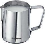 Westmark Brasilia Karafa na mléko 200 ml - ideální na smetanu do kávy, mléko, med a další přísady do kávy a čaje, příslušenství pro baristy - nerezová ocel