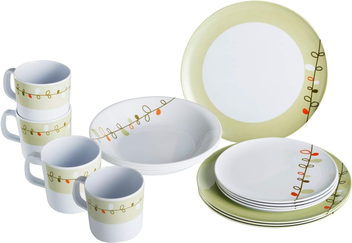 Melaminová sada nádobí, design Esprit