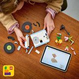 Přehrávač disků LEGO Creator 3v1 s květinami - konvertibilní hračka na rádio nebo mikrofon - hudební hračky pro děti - nápad na kreativní dárek pro dívky a chlapce od 8 let 31172 Stavebnice Besuche den LEGO-Store