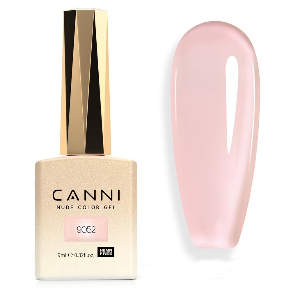 CANNI gel lak na nehty, semipermanentní, tmavě fialový, lak na nehty, UV gel, soak off, manikúra