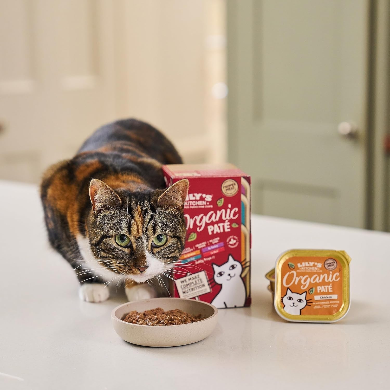Přírodní ingredience Lily's Kitchen Mokré krmivo pro dospělé kočky Multi-Tay Pack Organic Spot Grain Free 4 x (8 x 85 g)