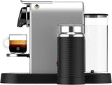 Espresso kávovar s kapslemi Nespresso XN761B Citiz&Milk | Automatický pohotovostní režim | 1260 wattů | Objem nádržky na vodu: 1 l | Tlak čerpadla: 19 bar | Stříbro
