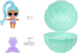 LOL Překvapení! Kouzelné baby Sisters proměny mořské panny – Ocas mořské panny měnící barvu s Clam Ball pro vystavení, 6 sběratelských panenek – věk 4+
