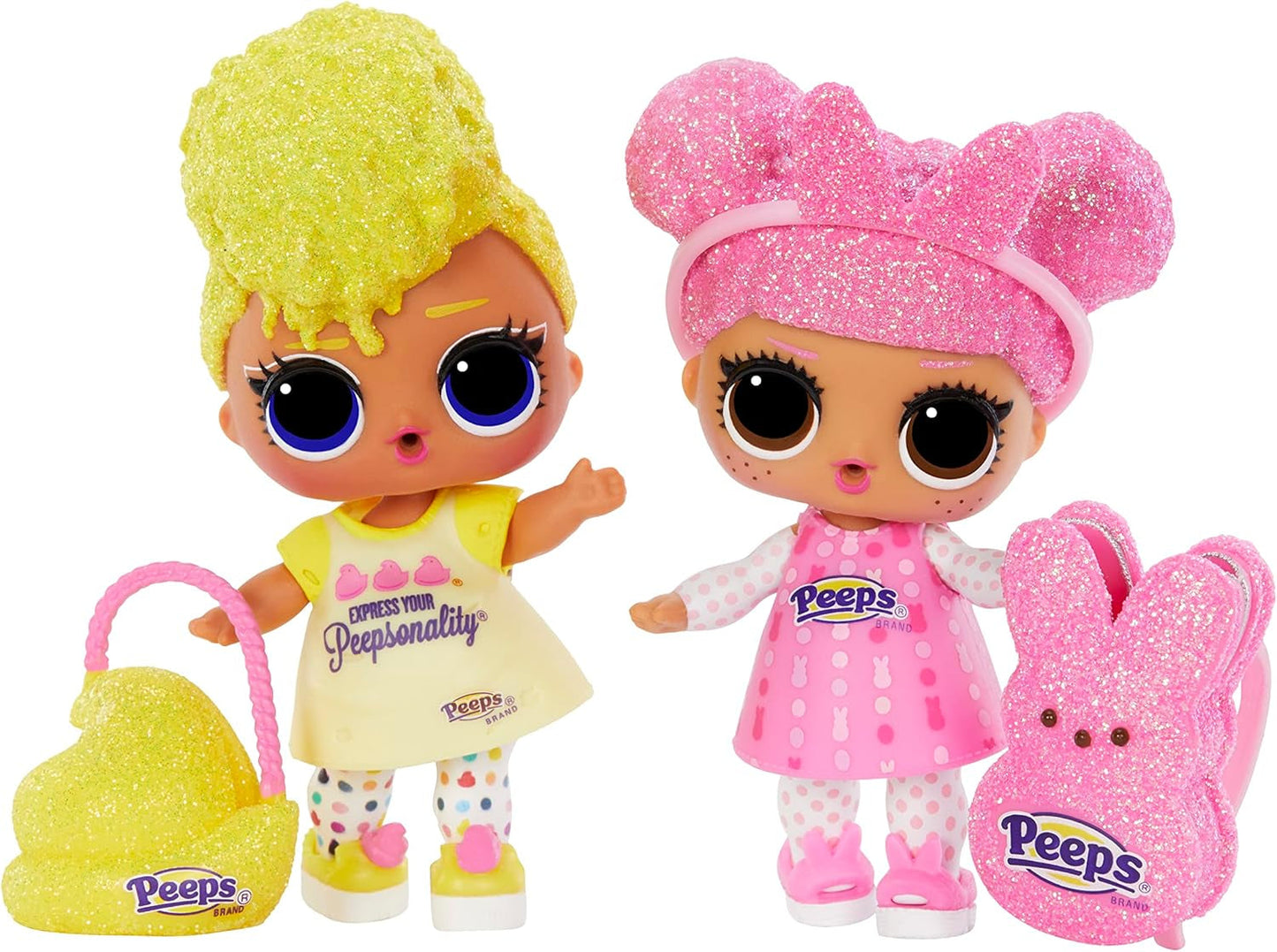 L.O.L. Překvapení! Loves Mini Sweets Peeps - Cute Bunny - Limitierte Auflage mit Frühlingsthema - Sammlerpuppe mit 7 Überraschungen - Für Mädchen, Jungen und Sammler ab 4 Jahren