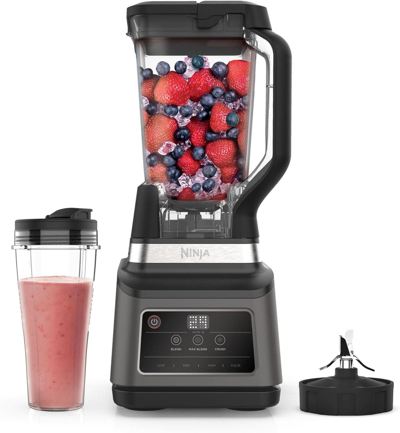 Kuchyňský robot Auto-IQ technologie Ninja BN650EU, 850W, 2,1L, Black Naty Shop Mixer 2v1