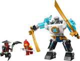 LEGO NINJAGO Zaneův akční mechanik - Hračka Ninja se 3 minifigurkami pro hraní rolí - Malá sada na stavění a hraní pro děti - Nápad na dárek pro chlapce a dívky od 6 let 71827 Stavebnice Besuche den LEGO-Store