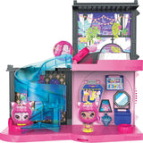 Zoobles Magic Mansion Transformovatelný 6pokojový dům snů, skluzavka a příslušenství