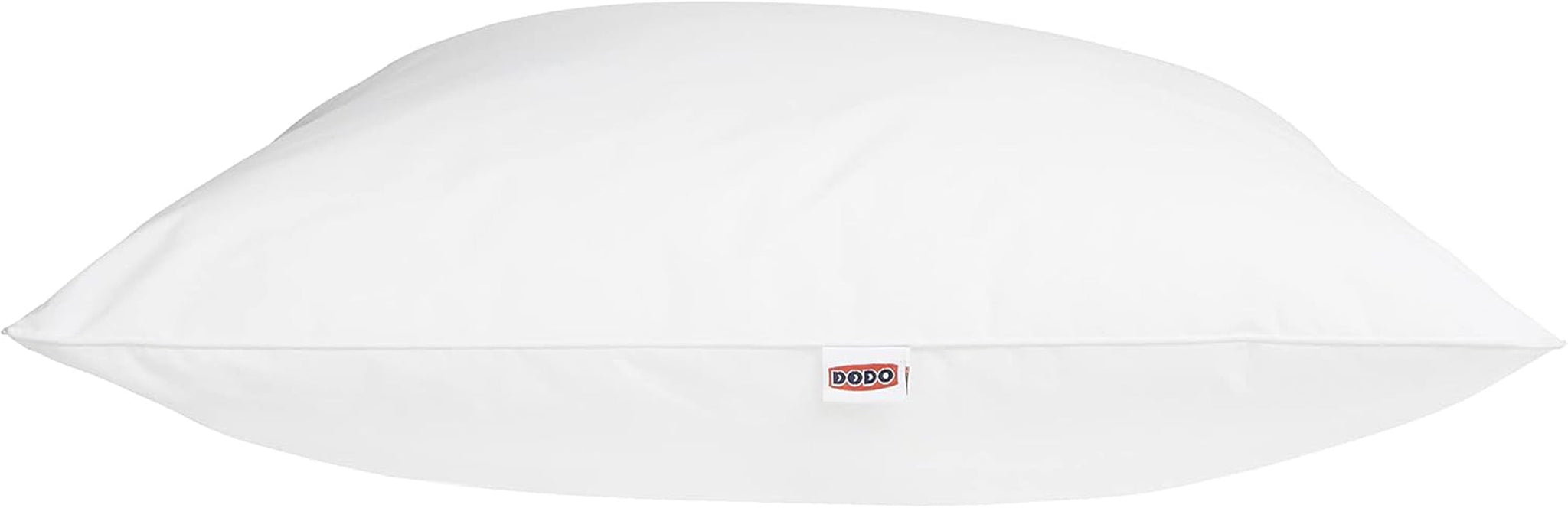 DODO Premium Polštář, 60 X 60 Cm, Střední komfort, Polštář Cloud De Douceur | Odolný proti roztočům a nadýchaný | Perkálová bavlna + podšívka Lze prát v pračce na 40 °C standardní polštáře Naty Shop