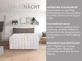 Relaxační deka Traumnacht 135 X 200 Cm, 4 kg vážená deka pro zklidnění a zmírnění stresu, doporučeno pro dospělé, certifikováno Oeko-Tex, vyrobeno podle německých norem kvality Přikrývky a přikrývky Naty Shop